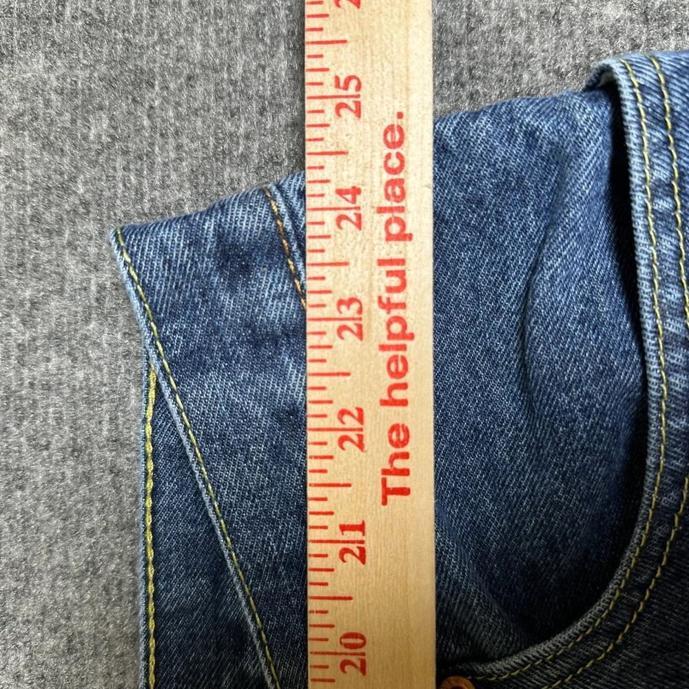 Levis 560 Comfort Fit Tapered Leg Jeans Mens 46x30 Blue Denim Medium Wash